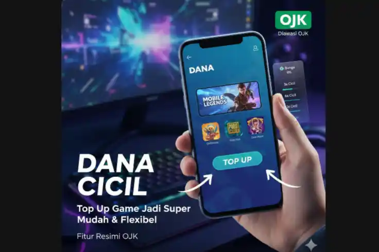 DANA Cicil Fitur Resmi OJK yang Bikin Top Up Game